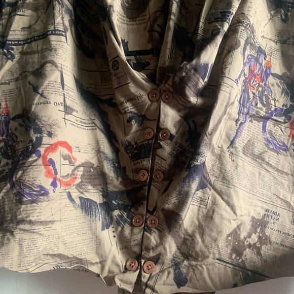 Newspaper Cotton Jacket - Picture 14 of 16